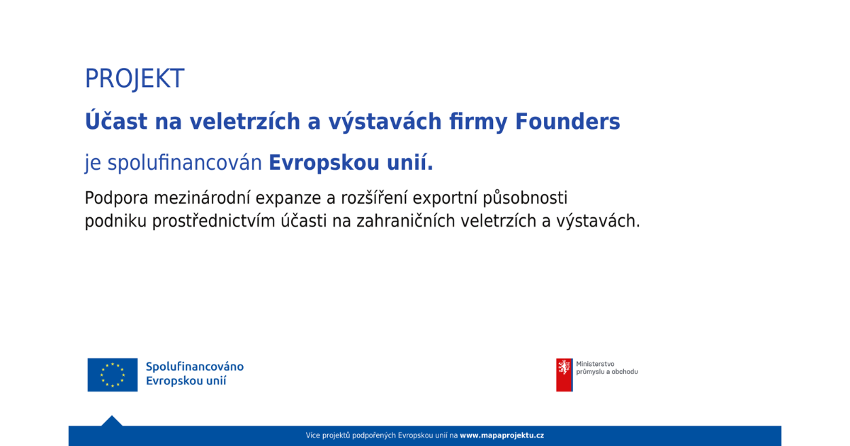 Projekt Účast na veletrzích - EU